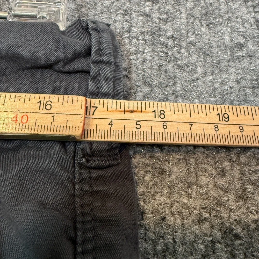 American Eagle Shorts Mens 31 Black Next Level‎ Flex Chinos Stretch Casual Y2K